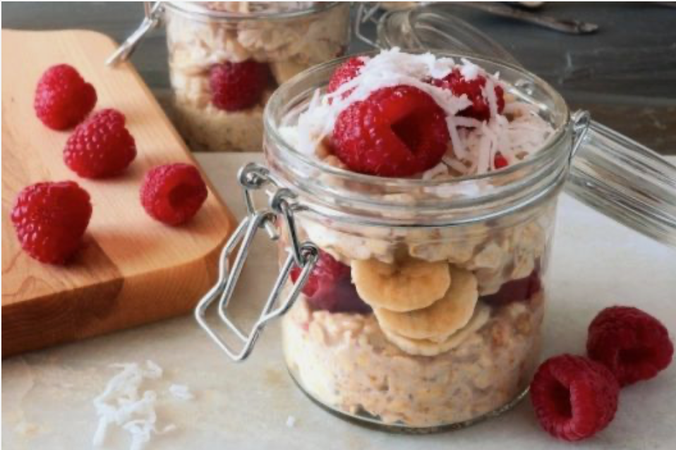Overnight oats are a delicious quick and easy breakfast idea